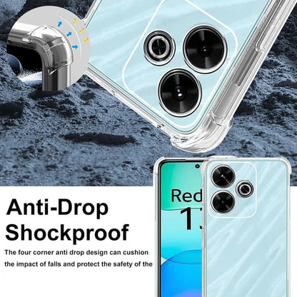 Futrola za Xiaomi Poco M6 4G / Redmi 13, Techsuit, Shockproof Clear, Providna