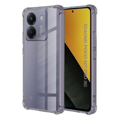 Futrola za Xiaomi Poco M7 Pro 5G, Techsuit, Shockproof Clear, Dimljena
