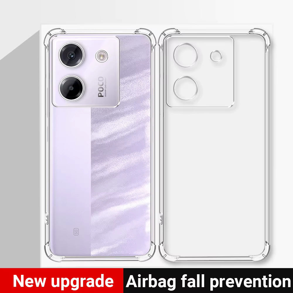 Futrola za Xiaomi Poco M7 Pro 5G, Techsuit, Shockproof Clear, Providna