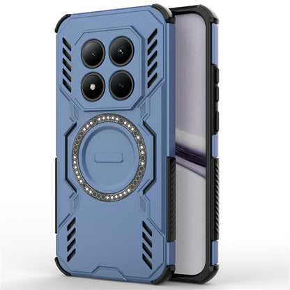 Futrola MagSafe za Xiaomi Poco M8 Pro / Redmi Note 15 Pro+ 5G, Techsuit, ArmorMag, Plava