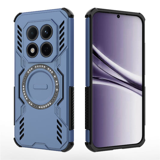 Futrola MagSafe za Xiaomi Poco M8 Pro / Redmi Note 15 Pro+ 5G, Techsuit, ArmorMag, Plava