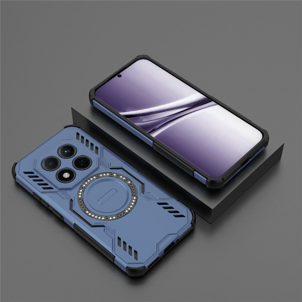 Futrola MagSafe za Xiaomi Poco M8 Pro / Redmi Note 15 Pro+ 5G, Techsuit, ArmorMag, Plava