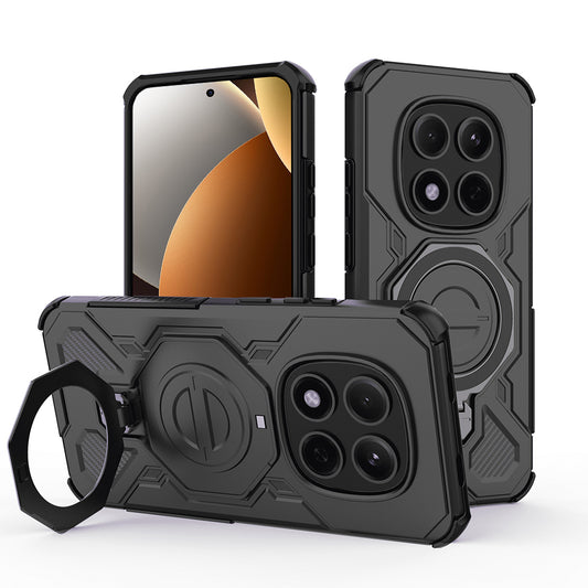 Futrola za Xiaomi Poco M8 Pro / Redmi Note 15 Pro+ 5G, Techsuit, Carbon Shield Pro, Crna