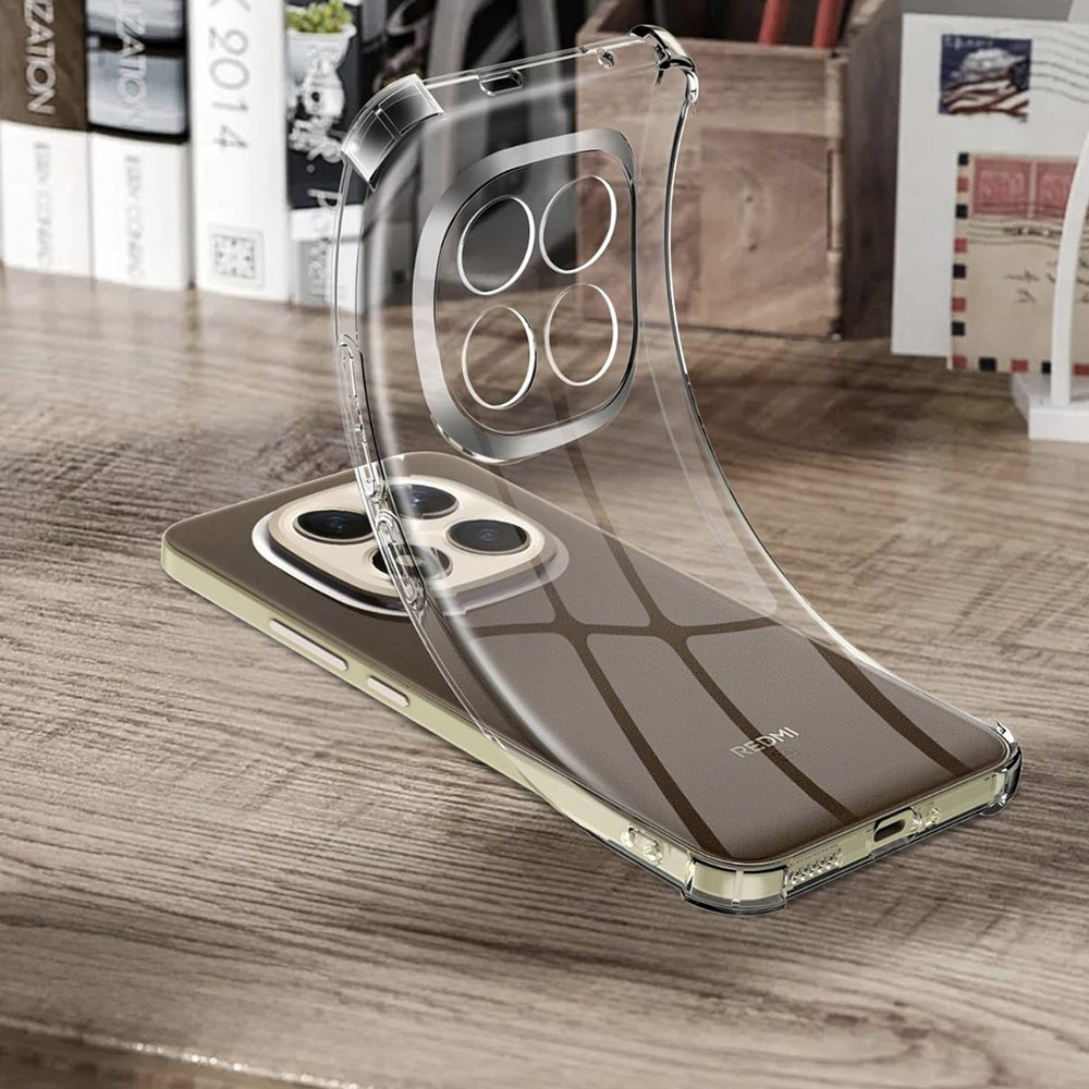 Futrola za Xiaomi Poco M8 Pro / Redmi Note 15 Pro+ 5G, Techsuit, Shockproof Clear, Transparentna