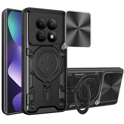 Futrola za Xiaomi Poco M8 / Redmi Note 15 5G / Note 15 4G, Techsuit, CamGuard Pro, Crna