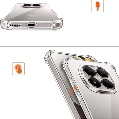 Futrola za Xiaomi Poco M8 / Redmi Note 15 5G / Note 15 4G, Techsuit, Shockproof Clear, Transparentna