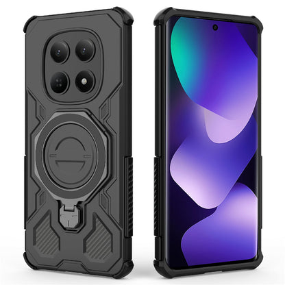 Futrola za Xiaomi Poco M8 / Redmi Note 15 5G, Techsuit, Carbon Shield Pro, Bela