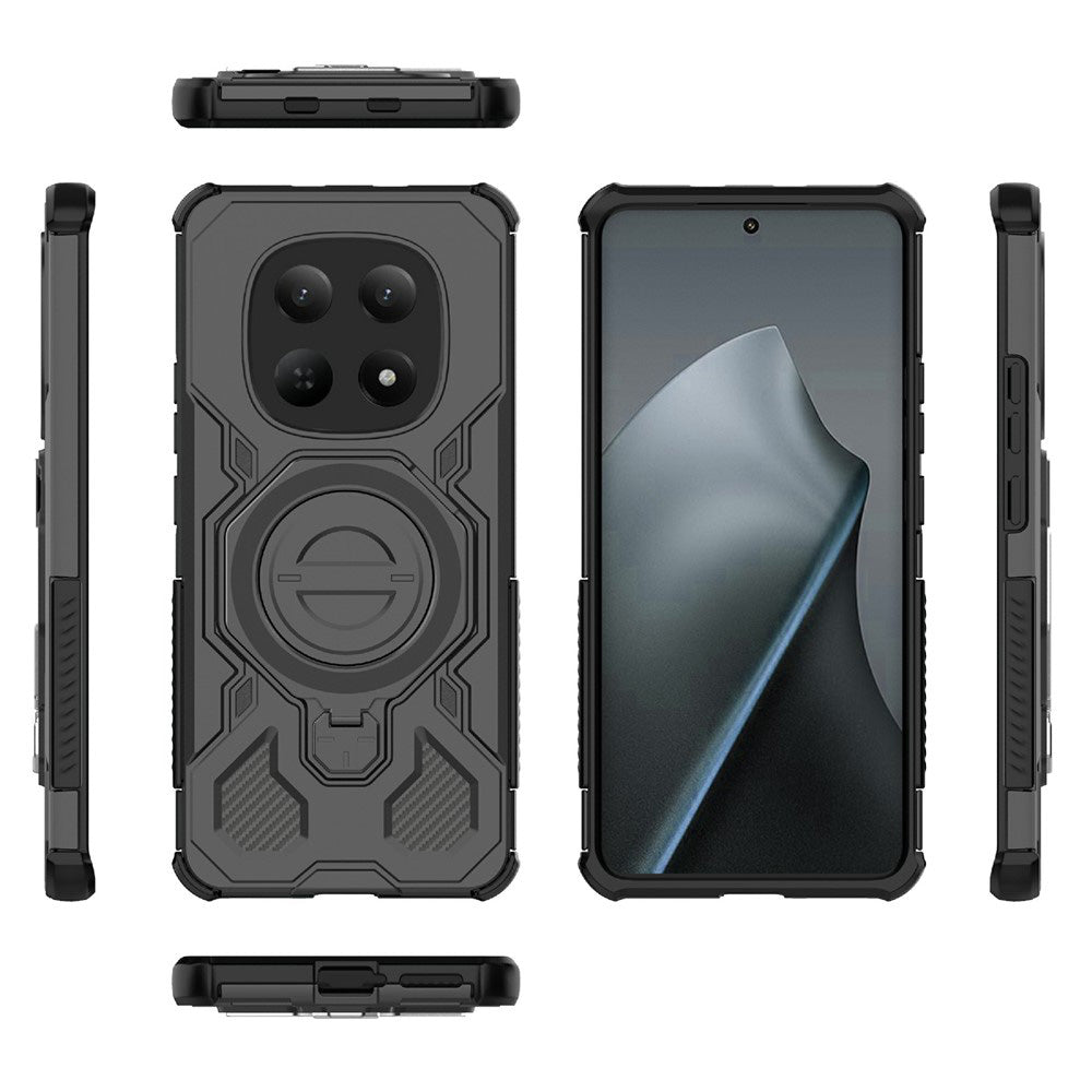 Futrola za Xiaomi Poco M8 / Redmi Note 15 5G, Techsuit, Carbon Shield Pro, Bela