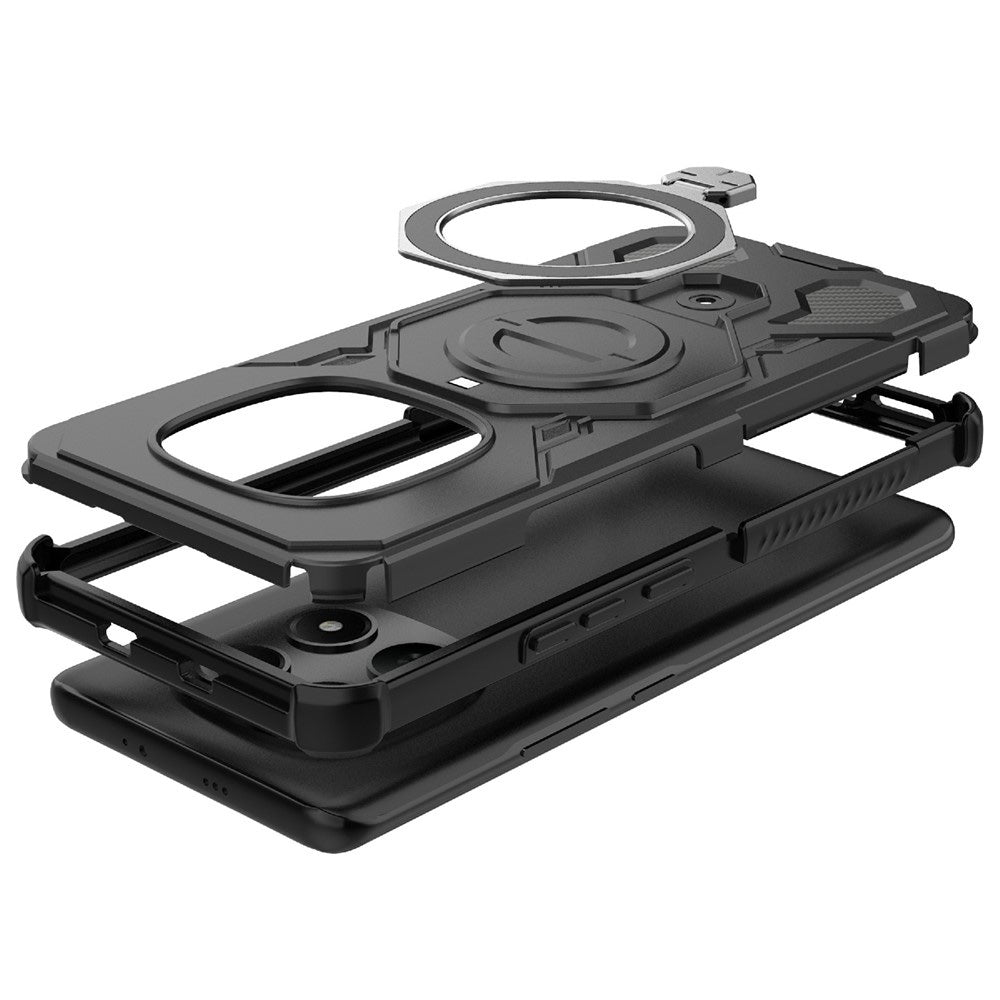 Futrola za Xiaomi Poco M8 / Redmi Note 15 5G, Techsuit, Carbon Shield Pro, Crna
