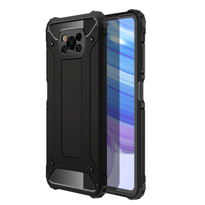 Futrola za Xiaomi Poco X3 Pro / X3 NFC / X3, Techsuit, Hybrid Armor, Crna