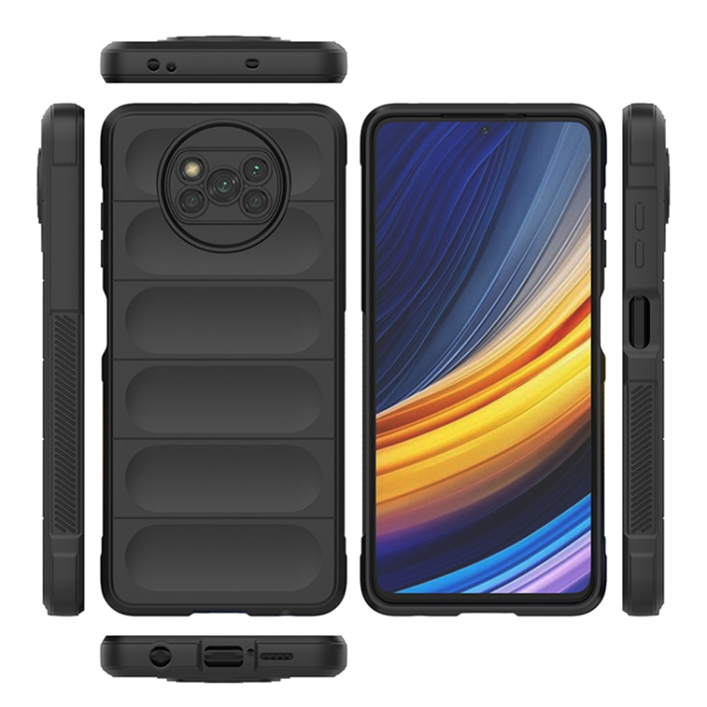Futrola za Xiaomi Poco X3 Pro / X3 NFC / X3, Techsuit, Magic Shield, Crna