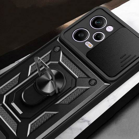 Futrola za Xiaomi Poco X5 Pro / Redmi Note 12 Pro 5G, Techsuit, CamShield, Crna