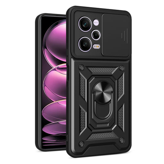 Futrola za Xiaomi Poco X5 Pro / Redmi Note 12 Pro 5G, Techsuit, CamShield, Crna