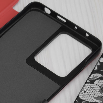 Futrola za Xiaomi Poco X5 Pro / Redmi Note 12 Pro 5G, Techsuit, eFold, Crvena