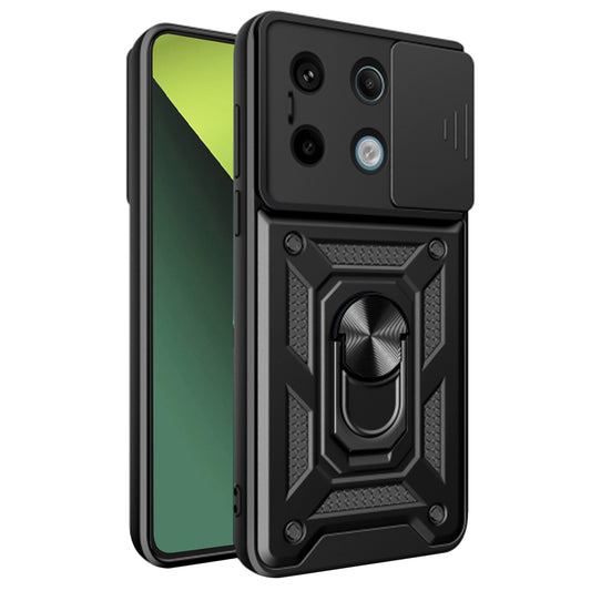 Futrola za Xiaomi Poco X6 / Note 13 Pro 5G, Techsuit, CamShield, Crna