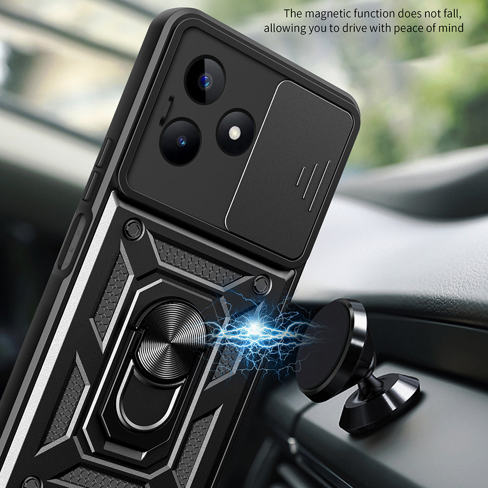 Futrola za Xiaomi Poco X6 / Note 13 Pro 5G, Techsuit, CamShield, Crna