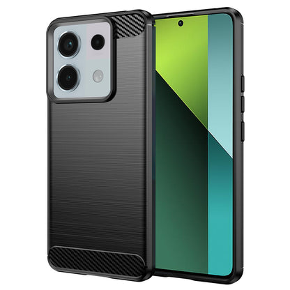 Futrola za Xiaomi Poco X6 / Note 13 Pro 5G, Techsuit, Karbon, Crna