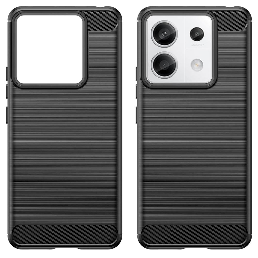 Futrola za Xiaomi Poco X6 / Note 13 Pro 5G, Techsuit, Karbon, Crna