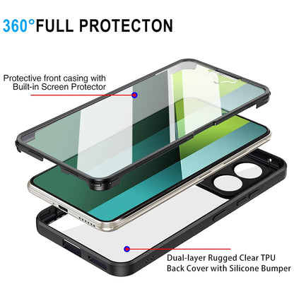Futrola za Xiaomi Poco X6 / Note 13 Pro 5G, Techsuit, ColorVerse 360, Crna