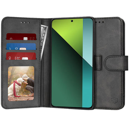 Futrola za Xiaomi Poco X6 / Note 13 Pro 5G, Techsuit, Diary Book, Crna