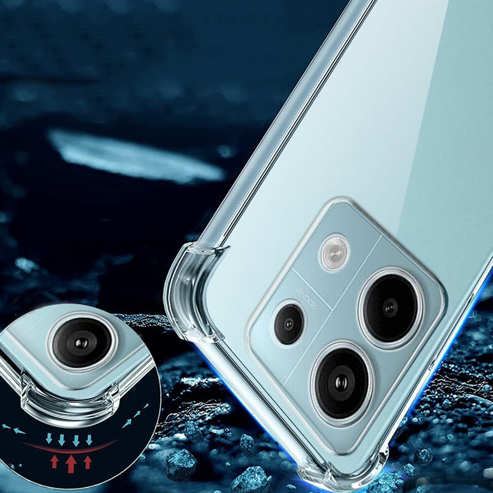 Futrola za Xiaomi Poco X6 / Note 13 Pro 5G, Techsuit, Shockproof Clear, Providna