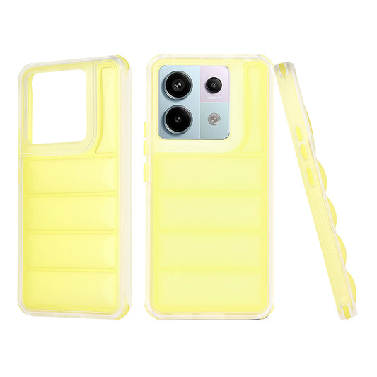 Futrola za Xiaomi Poco X6 / Note 13 Pro 5G, Techsuit, Wave Shield, Žuta