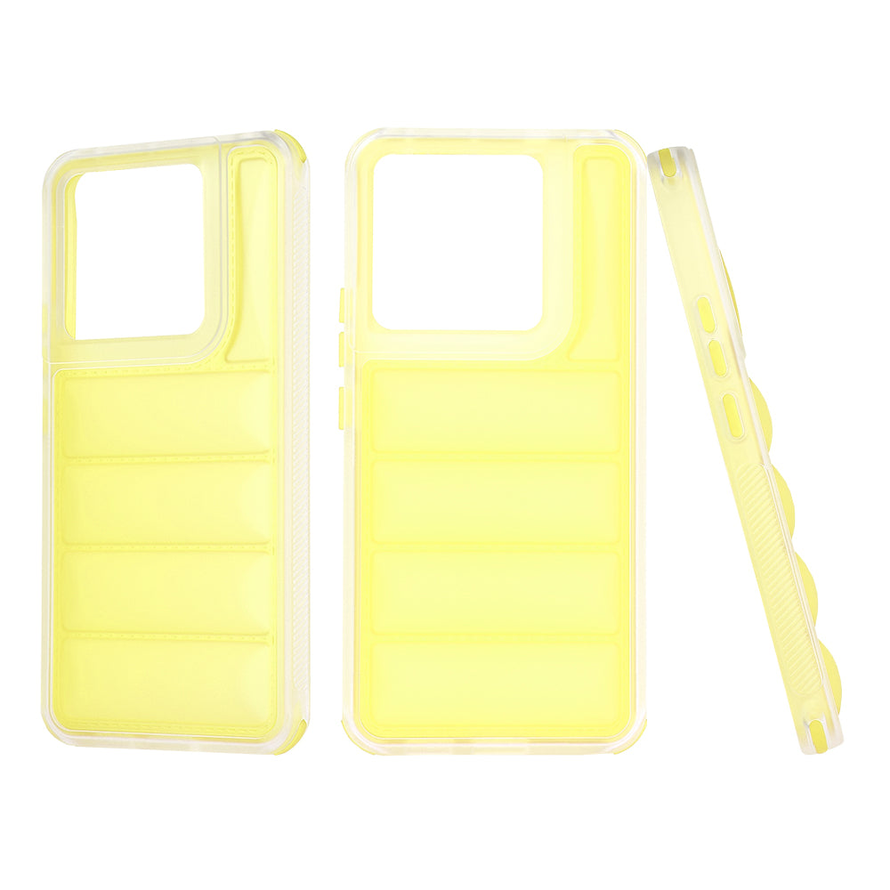 Futrola za Xiaomi Poco X6 / Note 13 Pro 5G, Techsuit, Wave Shield, Žuta