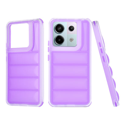 Futrola za Xiaomi Poco X6 / Note 13 Pro 5G, Techsuit, Wave Shield, Ljubičasta