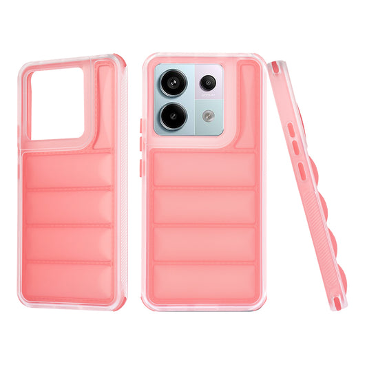 Futrola za Xiaomi Poco X6 / Note 13 Pro 5G, Techsuit, Wave Shield, Crvena