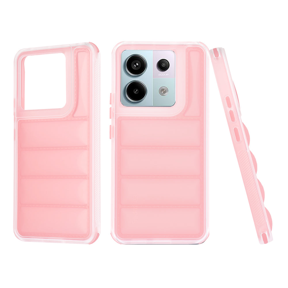 Futrola za Xiaomi Poco X6 / Note 13 Pro 5G, Techsuit, Wave Shield, Roze
