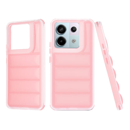 Futrola za Xiaomi Poco X6 / Note 13 Pro 5G, Techsuit, Wave Shield, Roze