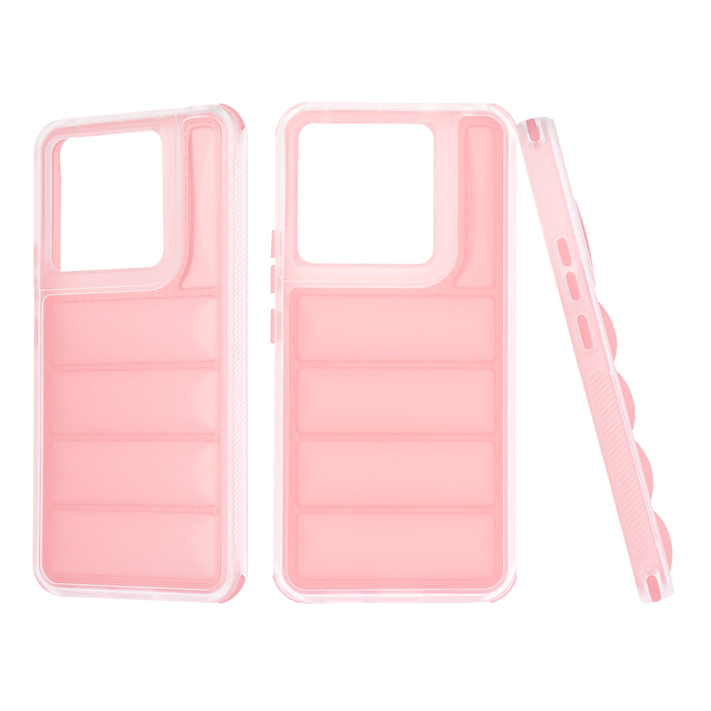 Futrola za Xiaomi Poco X6 / Note 13 Pro 5G, Techsuit, Wave Shield, Roze
