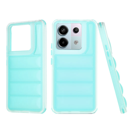 Futrola za Xiaomi Poco X6 / Note 13 Pro 5G, Techsuit, Wave Shield, Tirkizna
