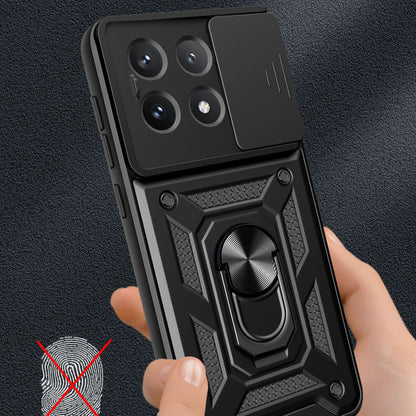Futrola za Xiaomi Poco X6 Pro, Techsuit, CamShield, Crna