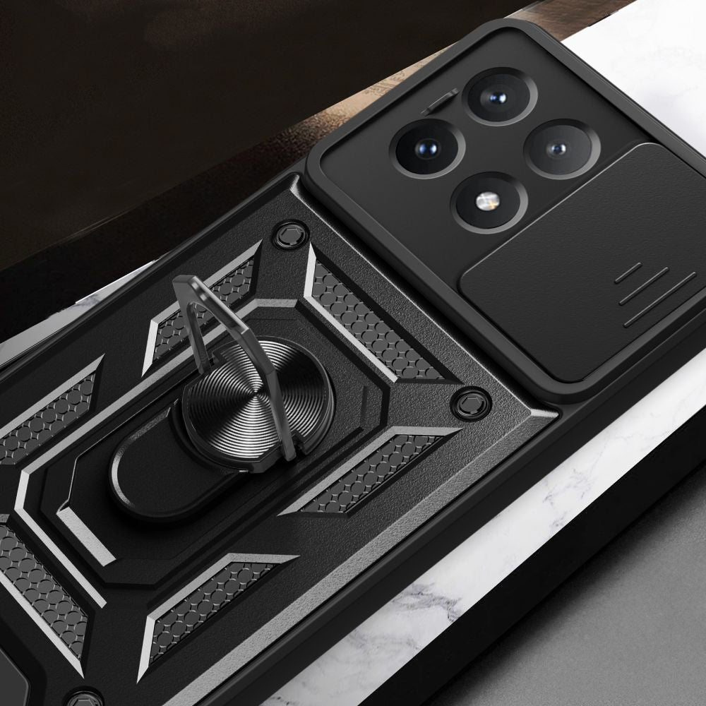 Futrola za Xiaomi Poco X6 Pro, Techsuit, CamShield, Crna