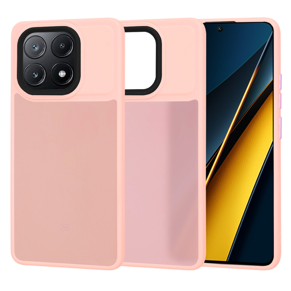 Futrola za Xiaomi Poco X6 Pro, Techsuit, HaloFrost, Roze