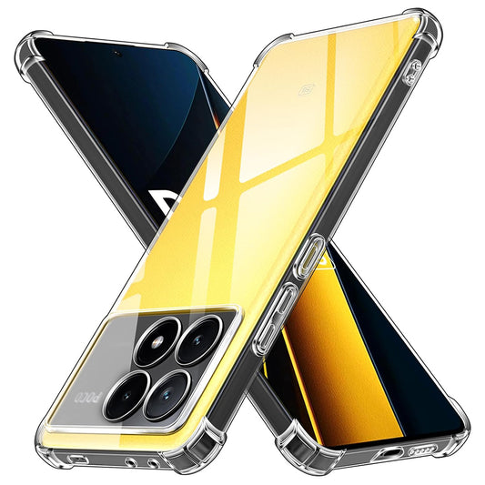 Futrola za Xiaomi Poco X6 Pro, Techsuit, Shockproof Clear, Providna