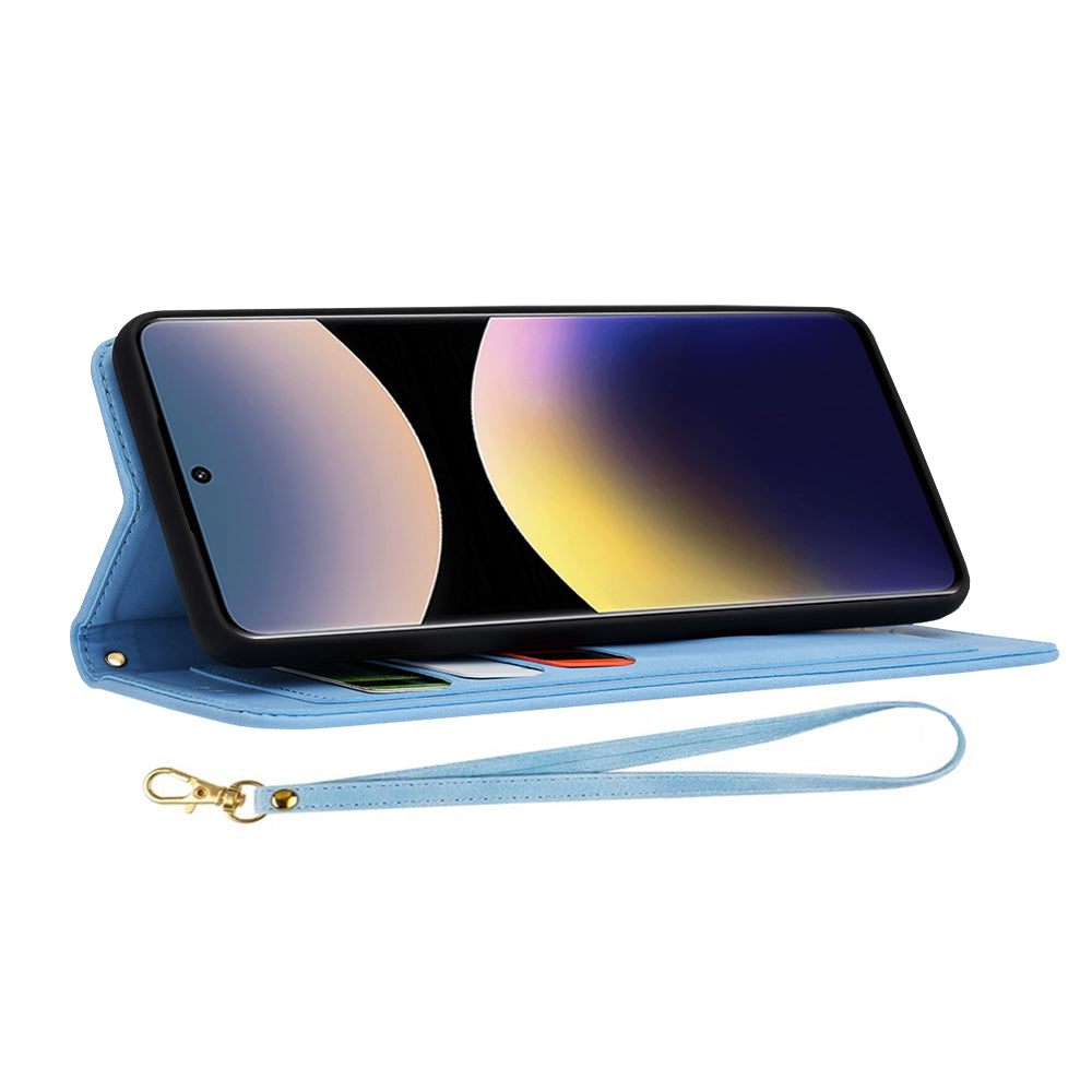 Futrola za Xiaomi Poco X7 / Note 14 Pro 5G, Techsuit, FlipCraft, Plava