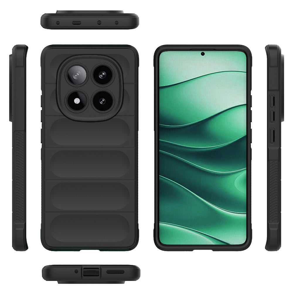 Futrola za Xiaomi Poco X7 / Note 14 Pro 5G, Techsuit, Magic Shield, Crna