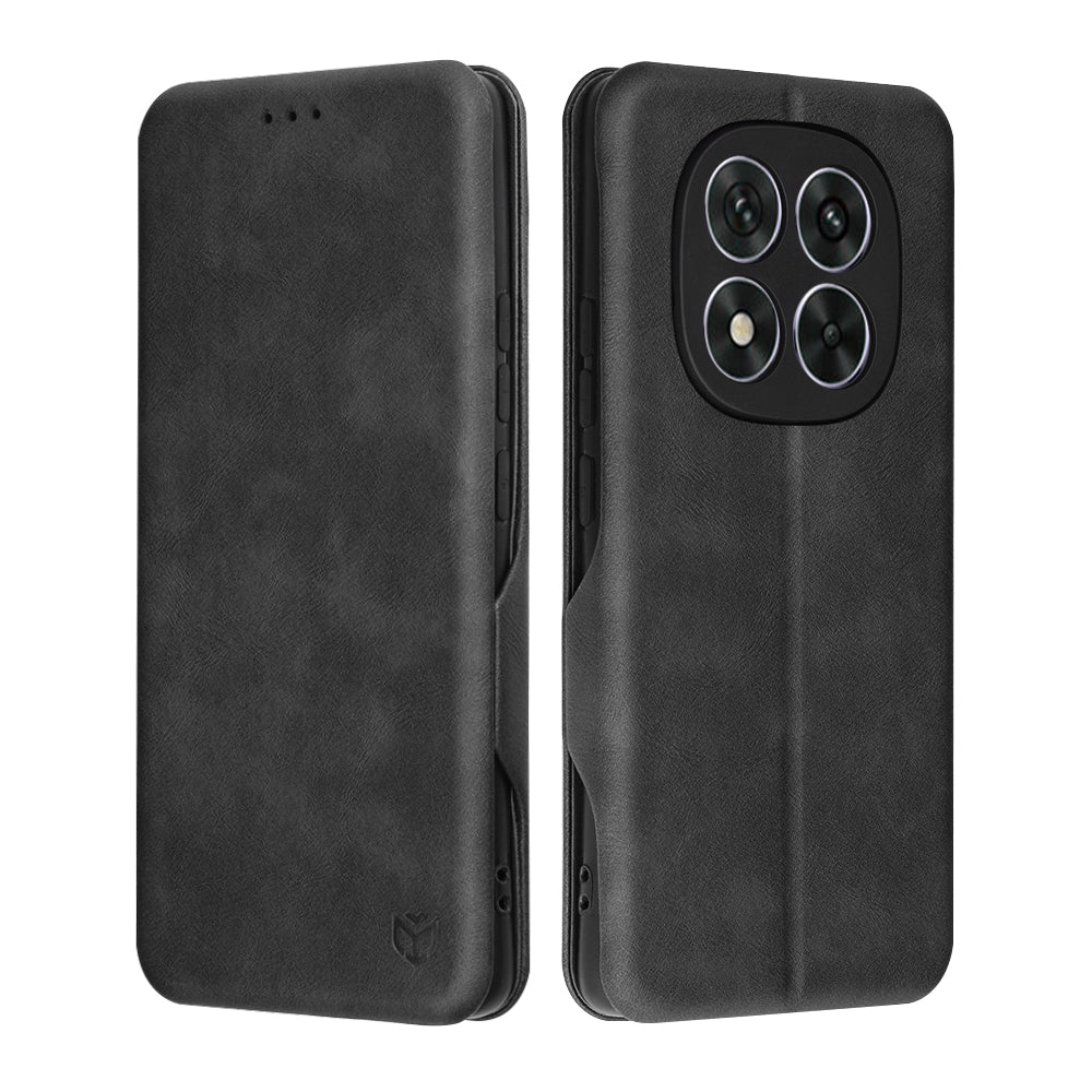 Futrola za Xiaomi Poco X7 / Note 14 Pro 5G, Techsuit, Safe Wallet Plus, Crna