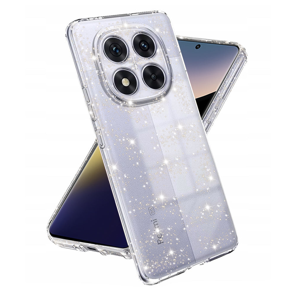 Futrola za Xiaomi Poco X7 / Note 14 Pro 5G, Techsuit, SparkleSkin, Providna