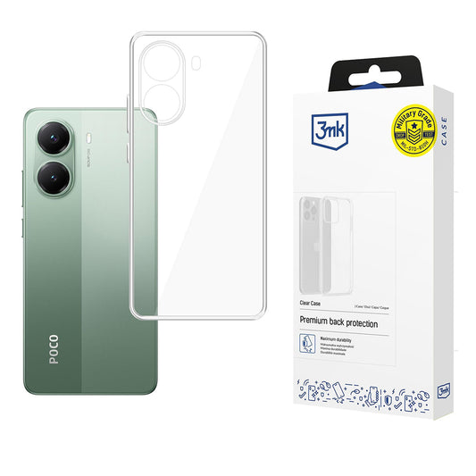 Futrola za Xiaomi Poco X7 Pro, 3MK, Clear, Providna