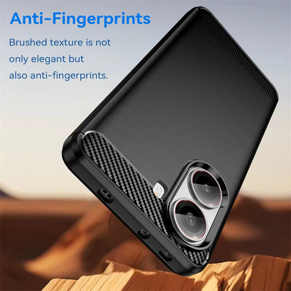 Futrola za Xiaomi Poco X7 Pro, Techsuit, Karbon, Crna
