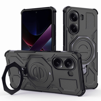 Futrola za Xiaomi Poco X7 Pro, Techsuit, Carbon Shield Pro, Crna