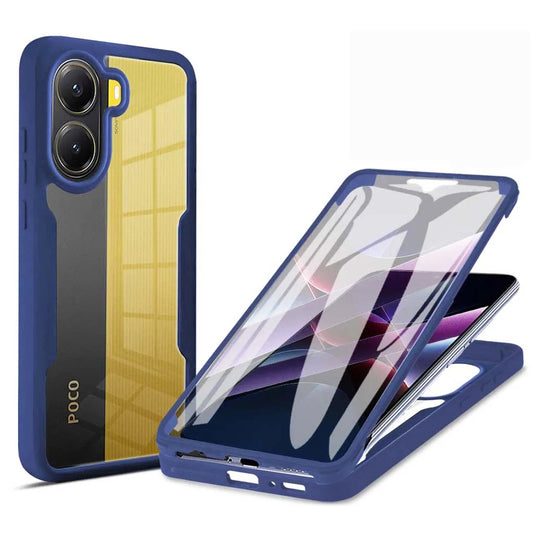Futrola za Xiaomi Poco X7 Pro, Techsuit, ColorVerse 360, Plava