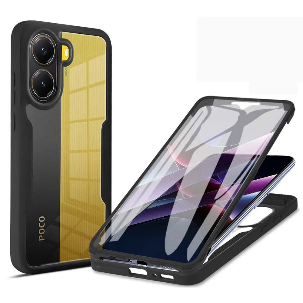 Futrola za Xiaomi Poco X7 Pro, Techsuit, ColorVerse 360, Crna