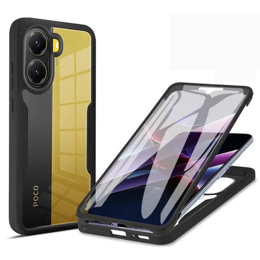 Futrola za Xiaomi Poco X7 Pro, Techsuit, ColorVerse 360, Crna