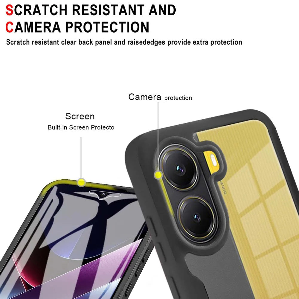 Futrola za Xiaomi Poco X7 Pro, Techsuit, ColorVerse 360, Crna