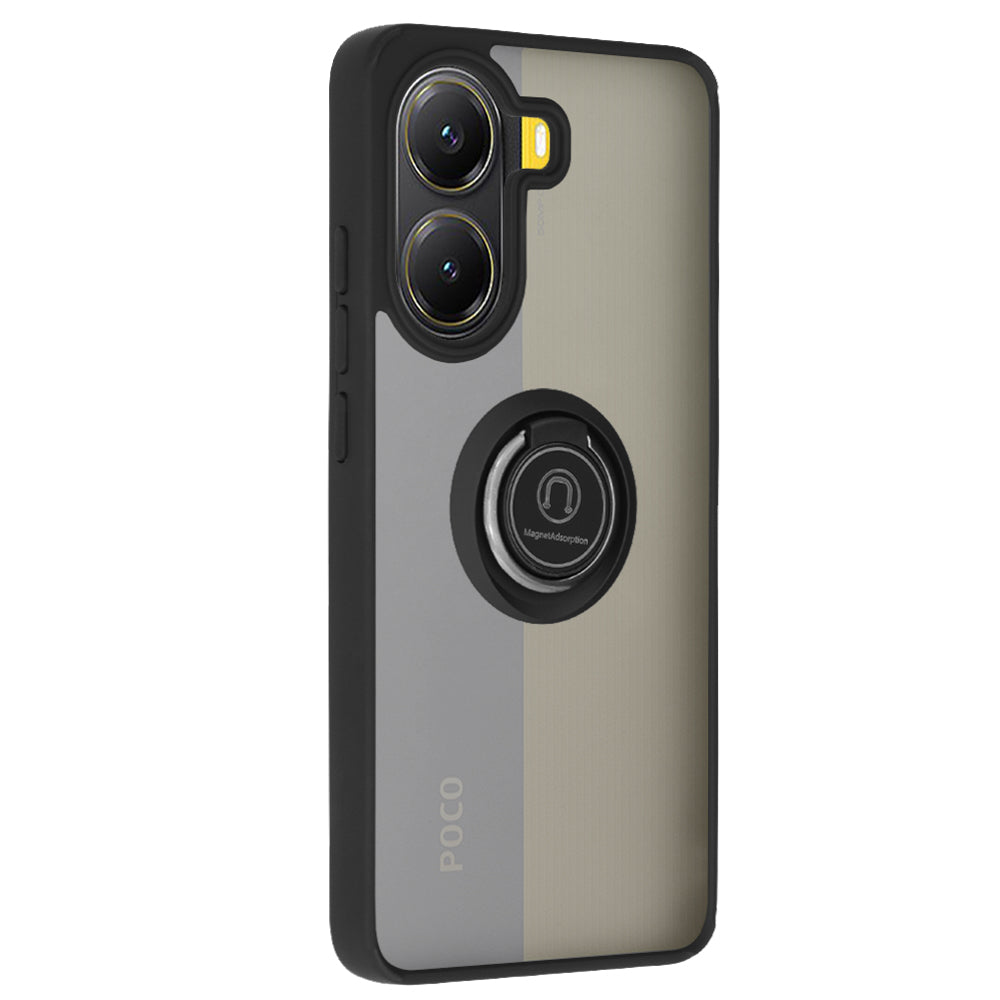 Futrola za Xiaomi Poco X7 Pro, Techsuit, Glinth, Crna