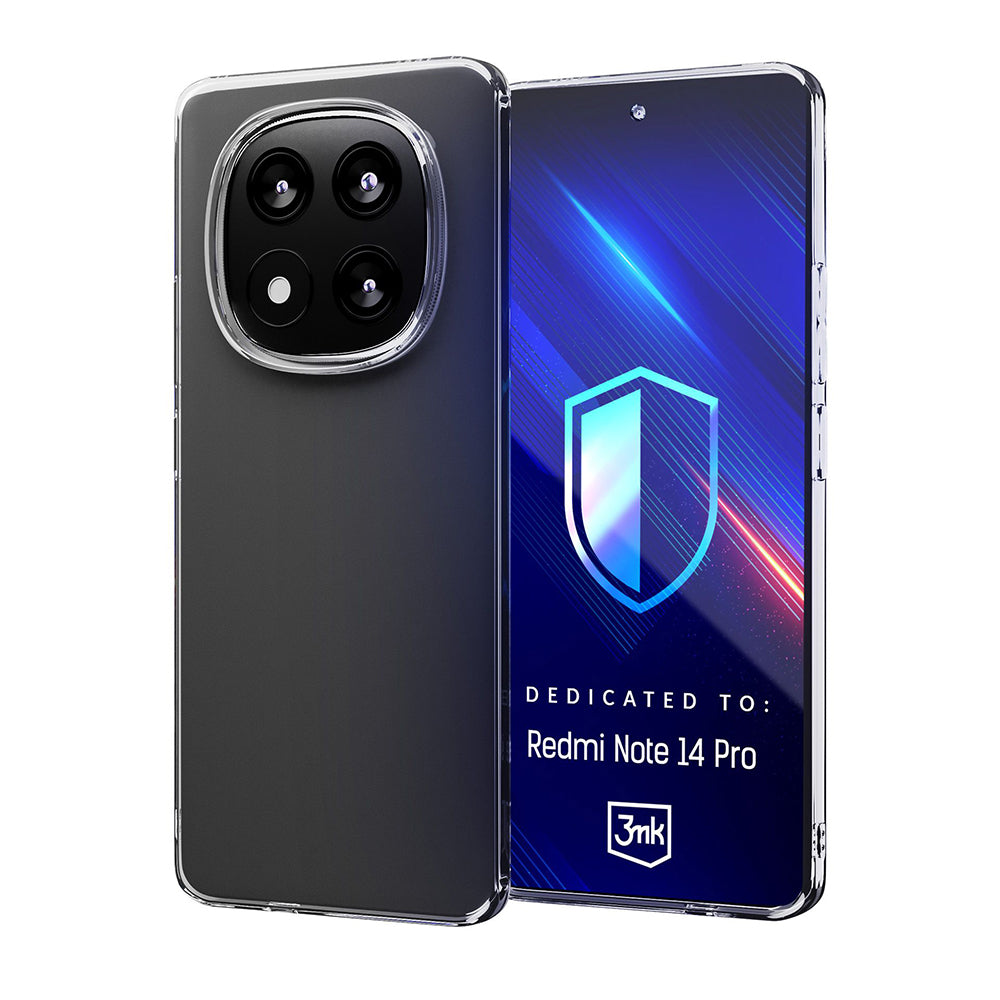 Futrola za Xiaomi Poco X7 / Redmi Note 14 Pro 5G, 3MK, Clear, Providna